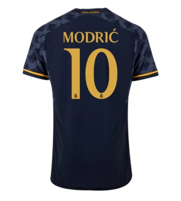 Real Madrid Luka Modric #10 Bortedrakt 2023-24 Kortermet